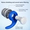 QuietSeal Reusable Silicone Ear Plugs For Sleeping Swimming Noise Reduction Waterproof Comfort Fi 1
