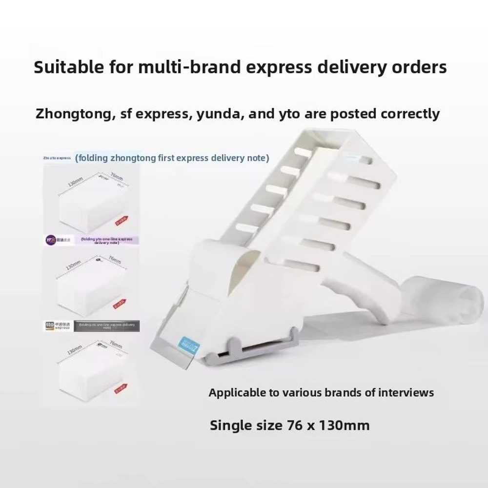 Handheld Express Shipping Label Applicator Ergonomic Grip 400Label HighCapacity Dispenser With Mag 3
