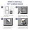 Lockable Magnetic Pet Screen Door For Cats Small Dogs EasyInstall Screen Window Pet Door 1