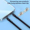 UltraThin Stainless Steel Phone Lanyard Patch Tab Double Buckle AntiLost Tether Gasket 2