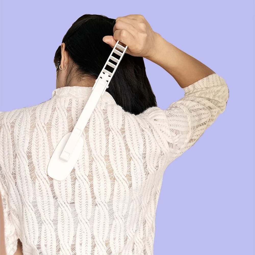 Foldable Back Lotion Applicator With Long Handle MessFree Sunscreen SelfTanner Spreader 2