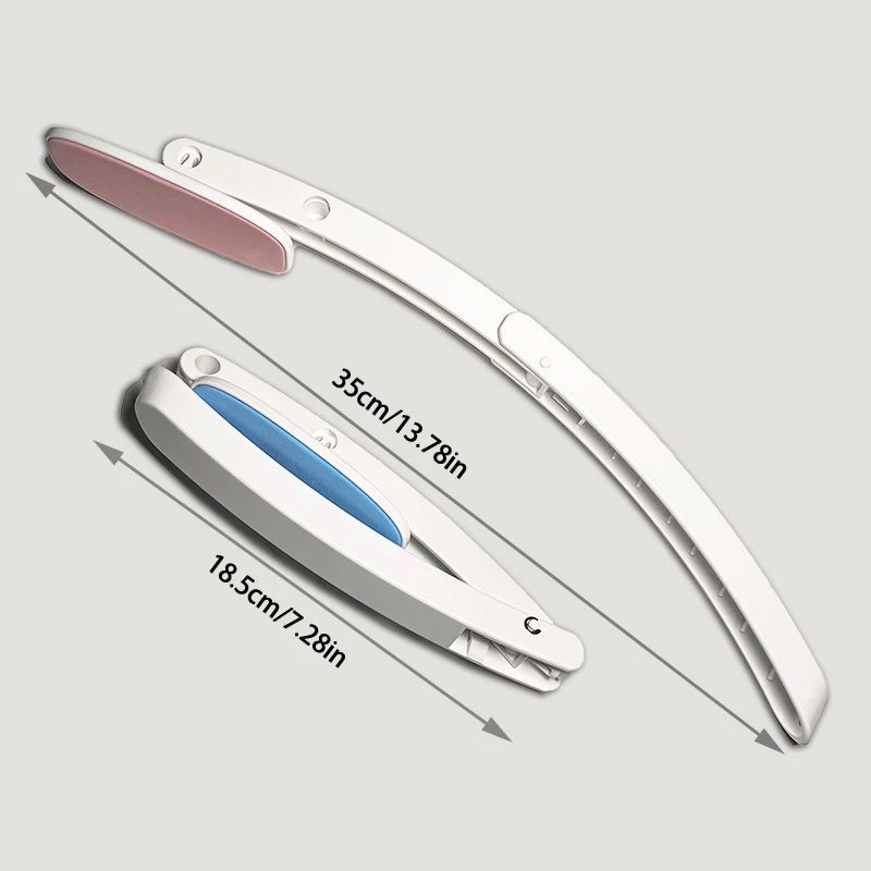 Foldable Back Lotion Applicator With Long Handle MessFree Sunscreen SelfTanner Spreader 5