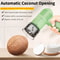 Automatic Coconut Opener Tool Set With Coconut Meat Scraper Quick Coconut Water Opener For Fresh C 0