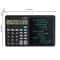 Foldable Calculator Writing Tablet 12Digit Foldable Calculator With LCD Doodle Memo Pad Stylus 2