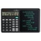 Foldable Calculator Writing Tablet 12Digit Foldable Calculator With LCD Doodle Memo Pad Stylus 7