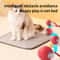 Smart Interactive Cat Toy Ball Automatic Rolling Silicone Ball With Long Tail Teaser USB Rechargea 5