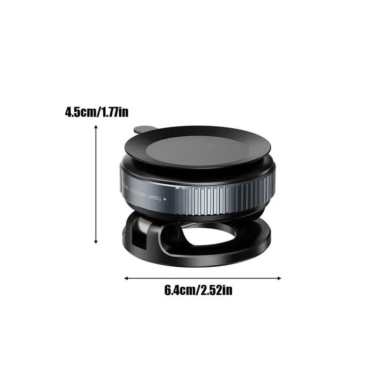 360 Rotating Magnetic Suction Cup Phone Mount Foldable Dashboard Holder For Car Home 6