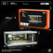 164 Scale Garage Diorama Display Box With LED Lights Miniature Parking Lot Auto Shop Scene For Di 7