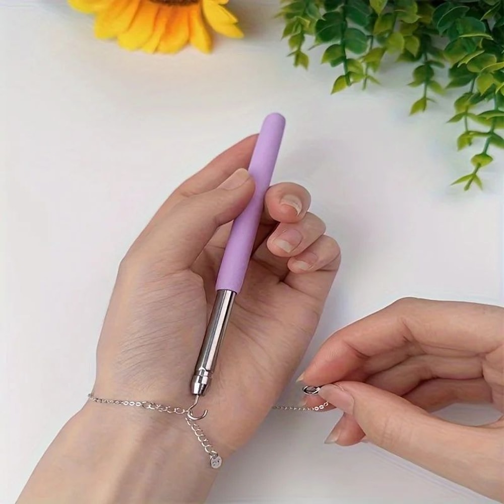 EasyClasp Bracelet Necklace Fastener Tool OneHand Jewelry Clasp Helper 1