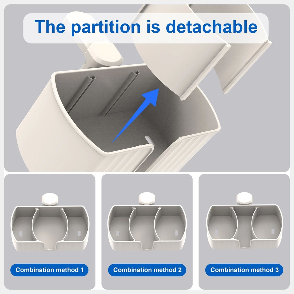 4in1 ClampOn Desk Organizer With Rotating Headphone Holder And Cup Pen Storage 2