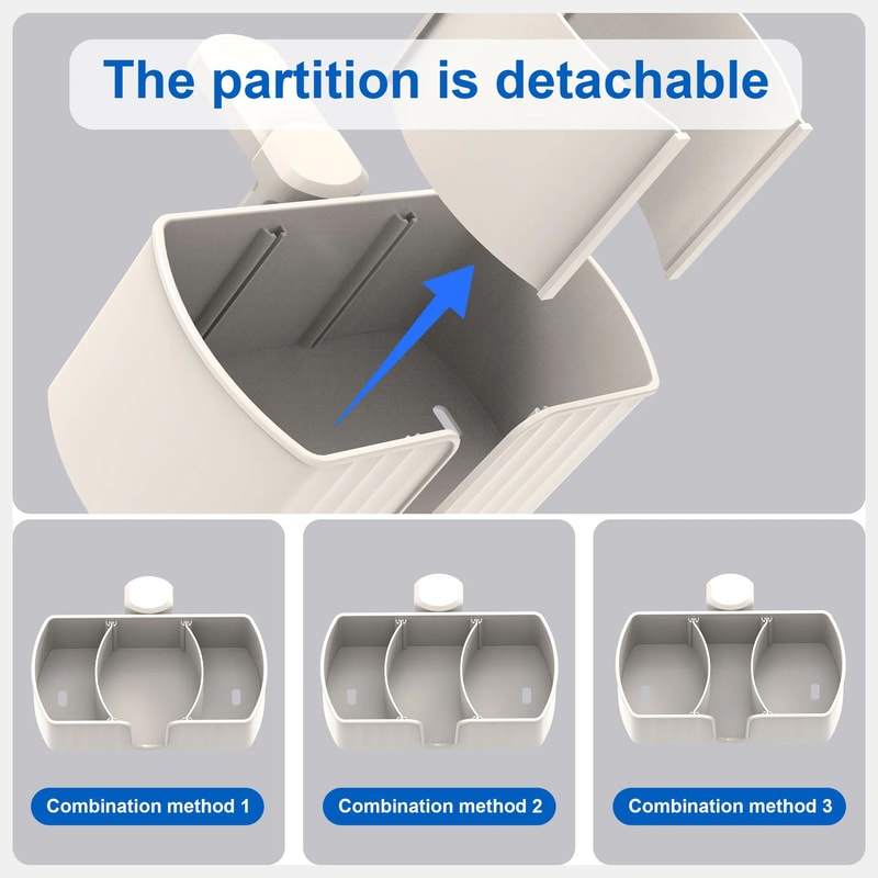 4in1 ClampOn Desk Organizer With Rotating Headphone Holder And Cup Pen Storage 2