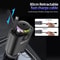 Retractable Car Charger 45W PD Fast Charger With USBC Starlight Roof Glow Aromatherapy 2