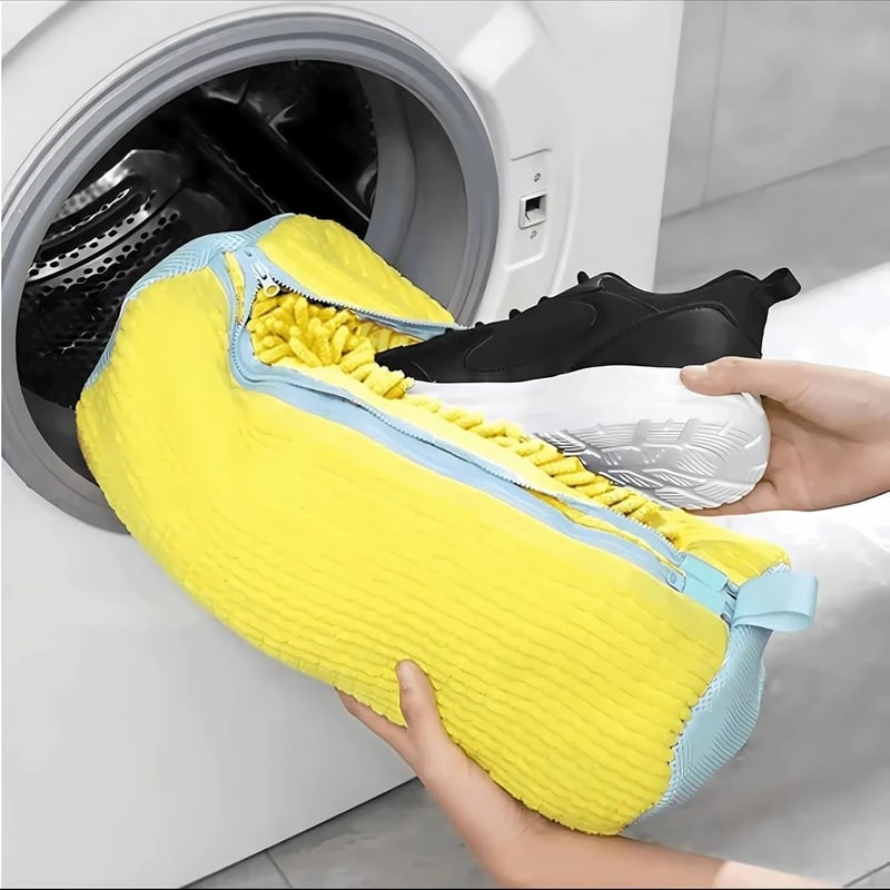 Reusable Shoe Washing Machine Bag For Washer Dryer Padded Laundry Shoe Bag For Sneakers All Shoe 1