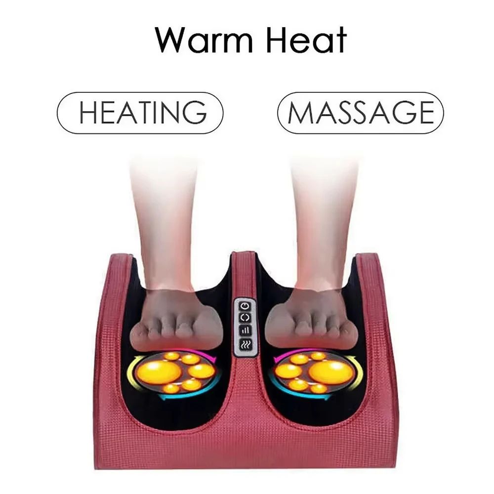 Shiatsu Electric Foot Massager With Heat Therapy And Compression For Deep Foot Pain Relief 4