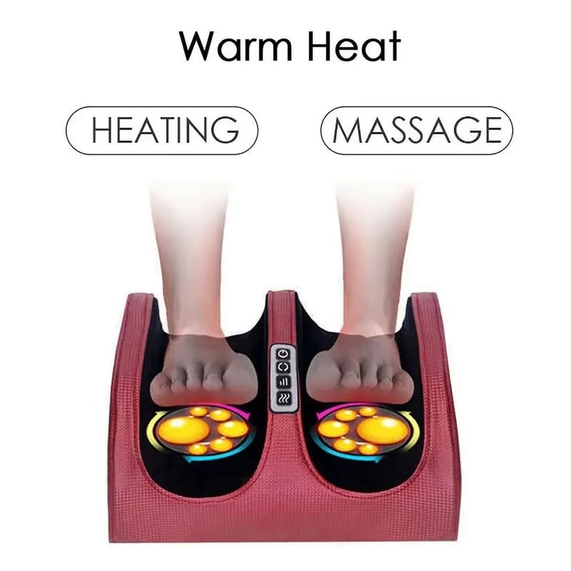 Shiatsu Electric Foot Massager With Heat Therapy And Compression For Deep Foot Pain Relief 4