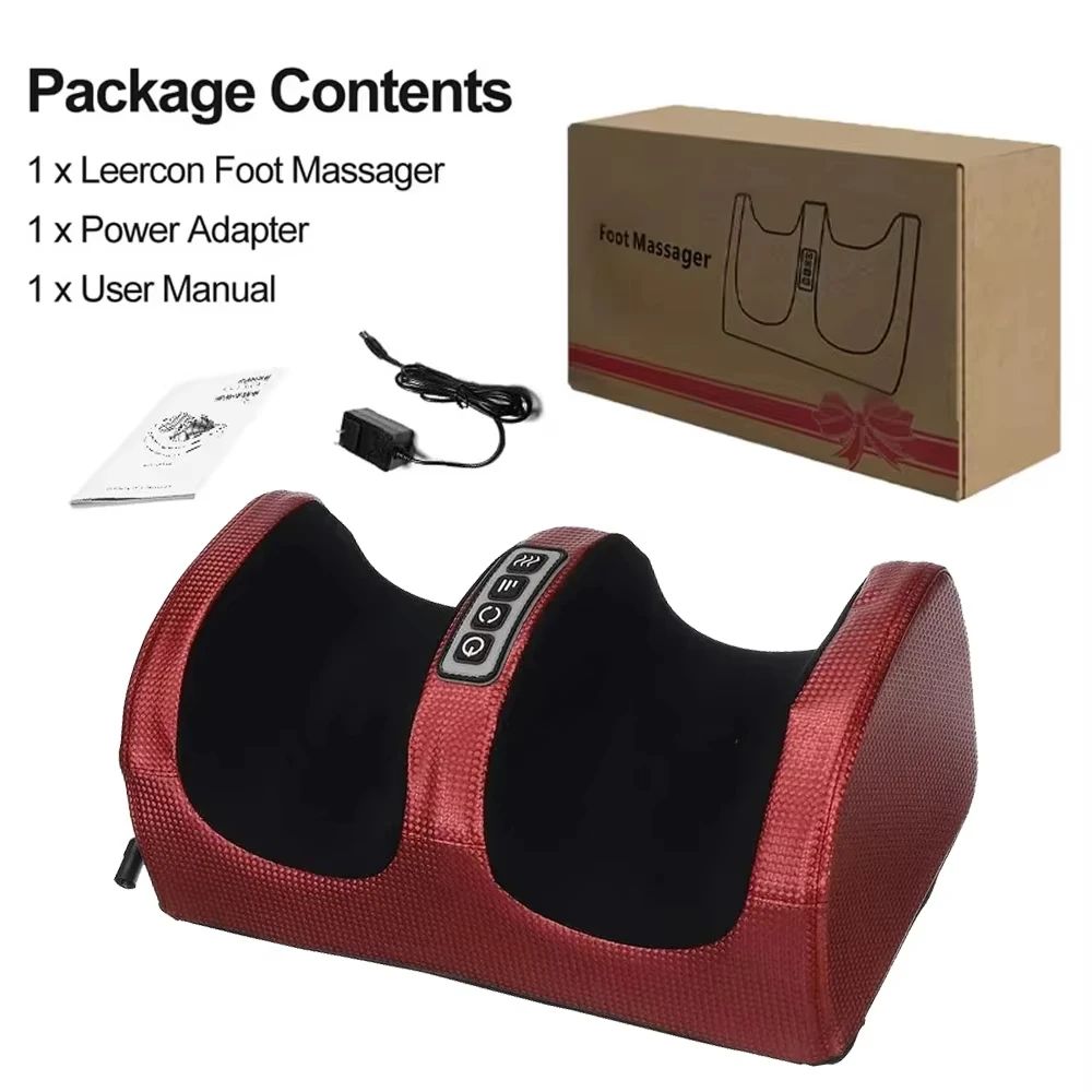 Shiatsu Electric Foot Massager With Heat Therapy And Compression For Deep Foot Pain Relief 5