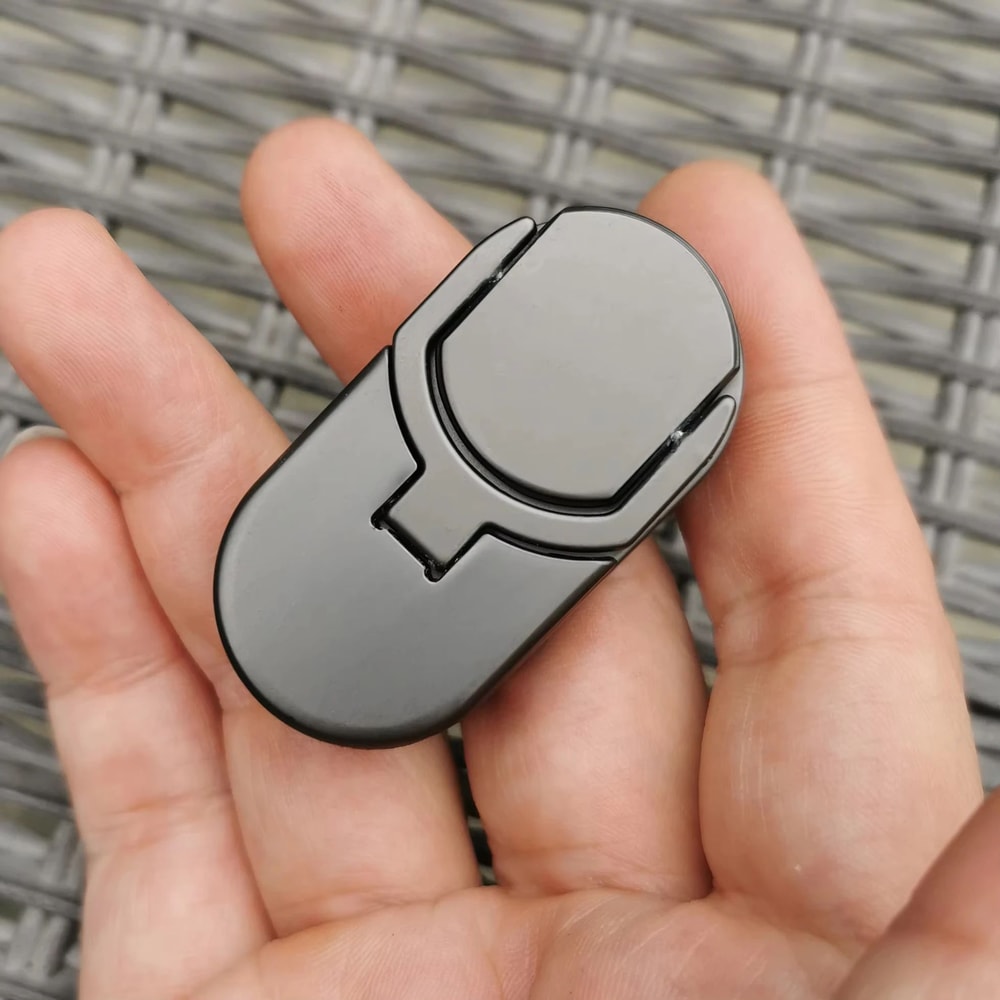 Premium Metal Fidget Slider Haptic Clicker Compact EDC StressRelief Toy For Adults 1