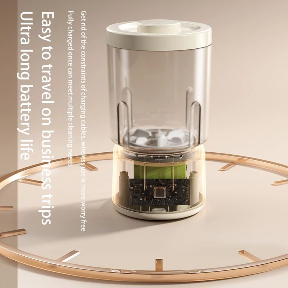 Cordless Portable Mini Washing Machine For Underwear Socks Makeup Brushes Rechargeable Travel Lau 3