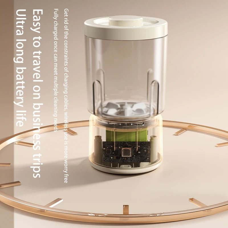 Cordless Portable Mini Washing Machine For Underwear Socks Makeup Brushes Rechargeable Travel Lau 3