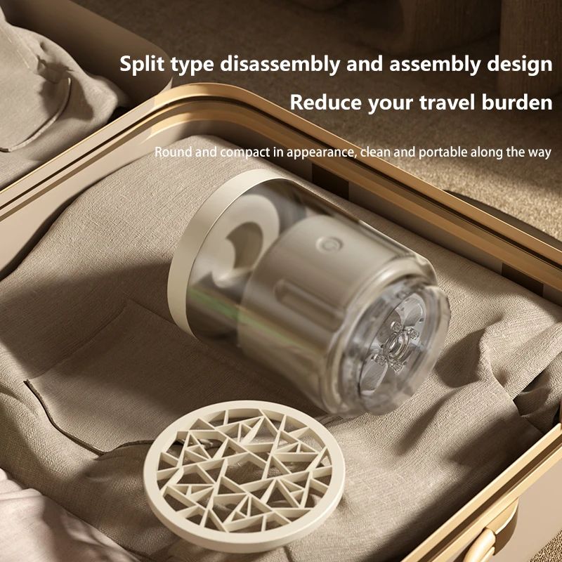 Cordless Portable Mini Washing Machine For Underwear Socks Makeup Brushes Rechargeable Travel Lau 4