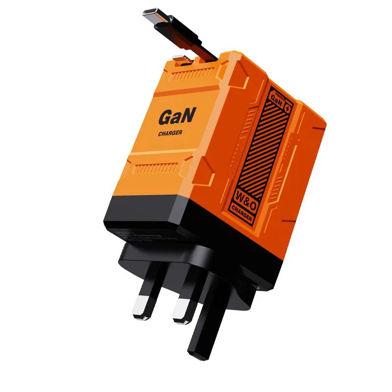 GaN 20W USBC PD Fast Charger With USBC To Lightning Support Compact Travel Wall Adapter EUUSUK 6