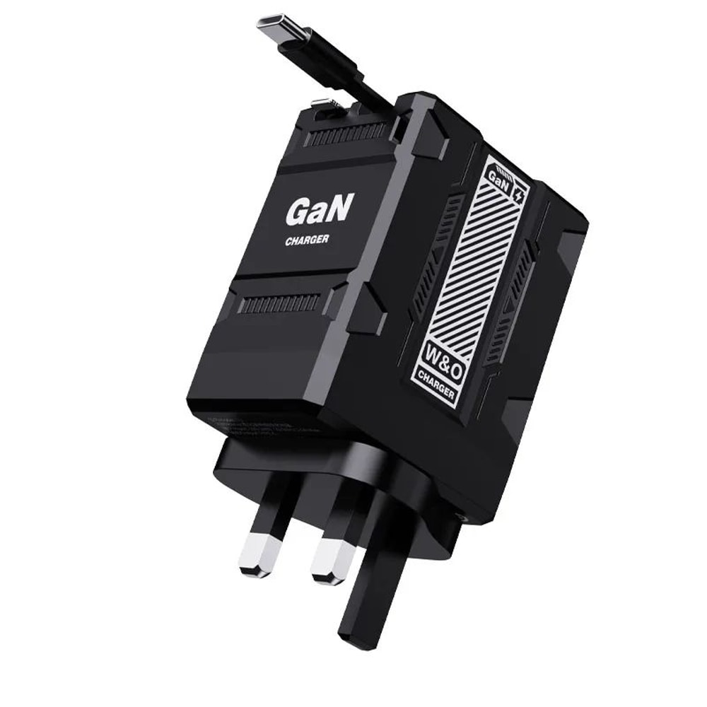 GaN 20W USBC PD Fast Charger With USBC To Lightning Support Compact Travel Wall Adapter EUUSUK 7