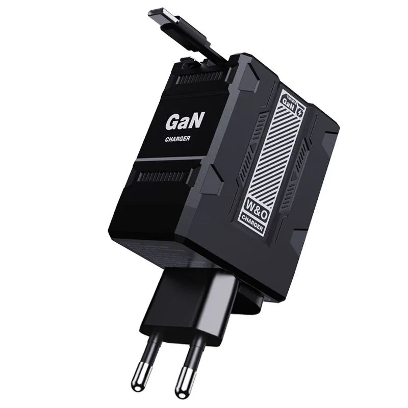 GaN 20W USBC PD Fast Charger With USBC To Lightning Support Compact Travel Wall Adapter EUUSUK 13
