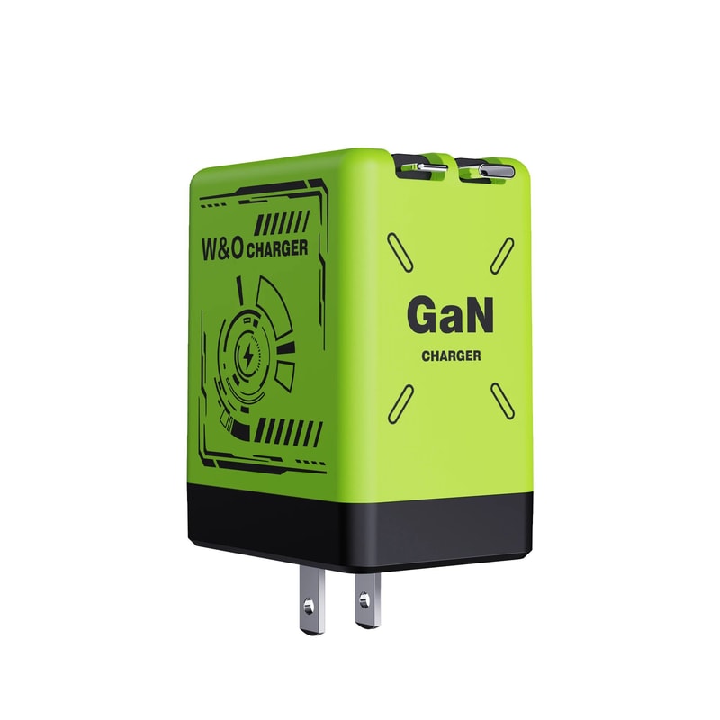 120W GaN Retractable Fast Charger With BuiltIn USBC Lightning Cables Compact MultiDevice Wall Ada 12