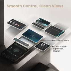 enabot ebo air 2k pet camera robot – mobile security camera for remote home monitoring