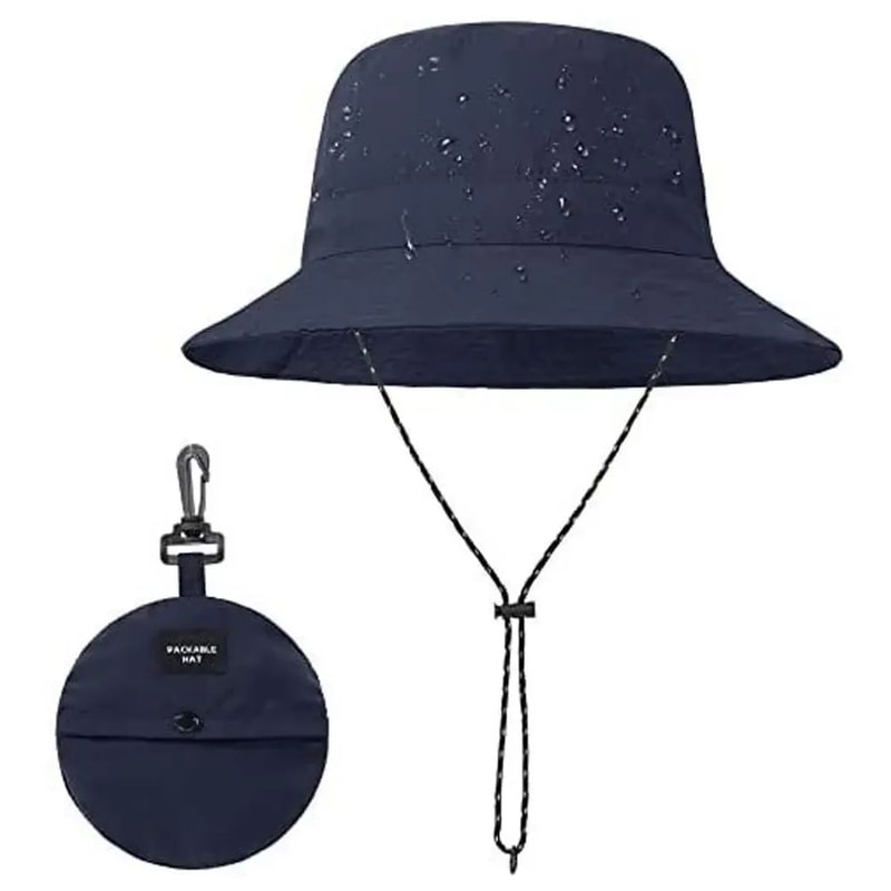Waterproof UV Protection Bucket Hat Wide Brim Summer Outdoor Fisherman Cap 5