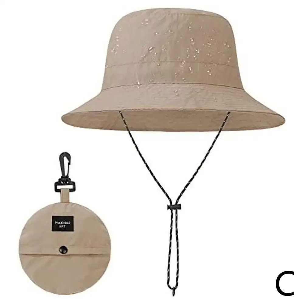 Waterproof UV Protection Bucket Hat Wide Brim Summer Outdoor Fisherman Cap 6