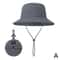 Waterproof UV Protection Bucket Hat Wide Brim Summer Outdoor Fisherman Cap 10