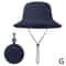 Waterproof UV Protection Bucket Hat Wide Brim Summer Outdoor Fisherman Cap 11