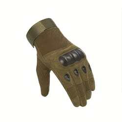 tactical military gloves for shooting & cycling – anti-slip full finger combat grip gloves