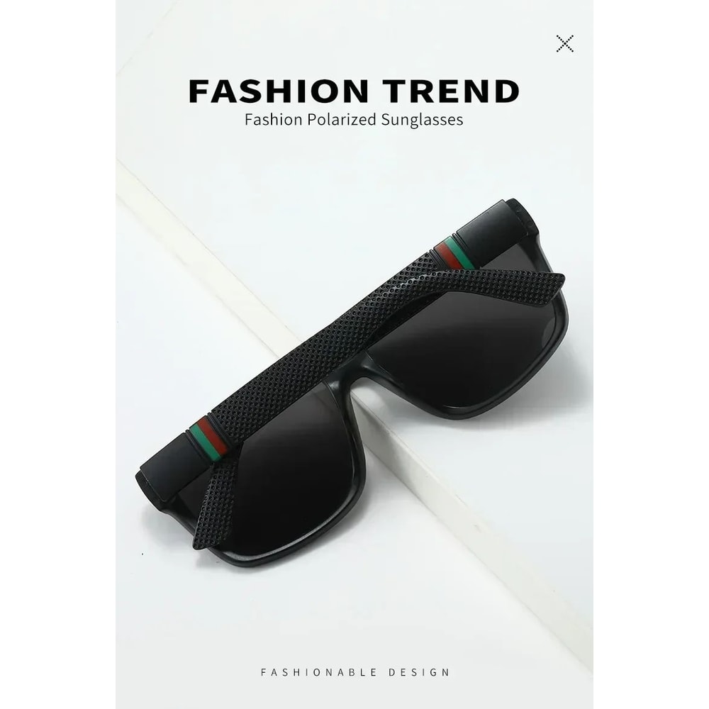 Oversized Polarized Vintage Square Sunglasses UV400 Luxury Driving Travel Shades Unisex 7