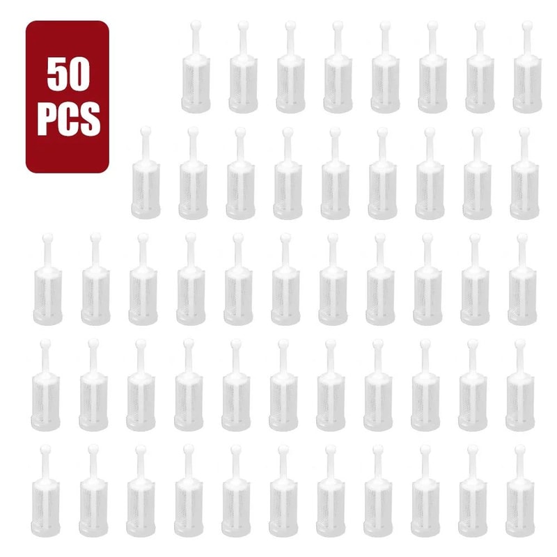 Fine Mesh Disposable Spray Gun Filters Universal HVLP Gravity Feed Paint Strainers 102050pcs 8