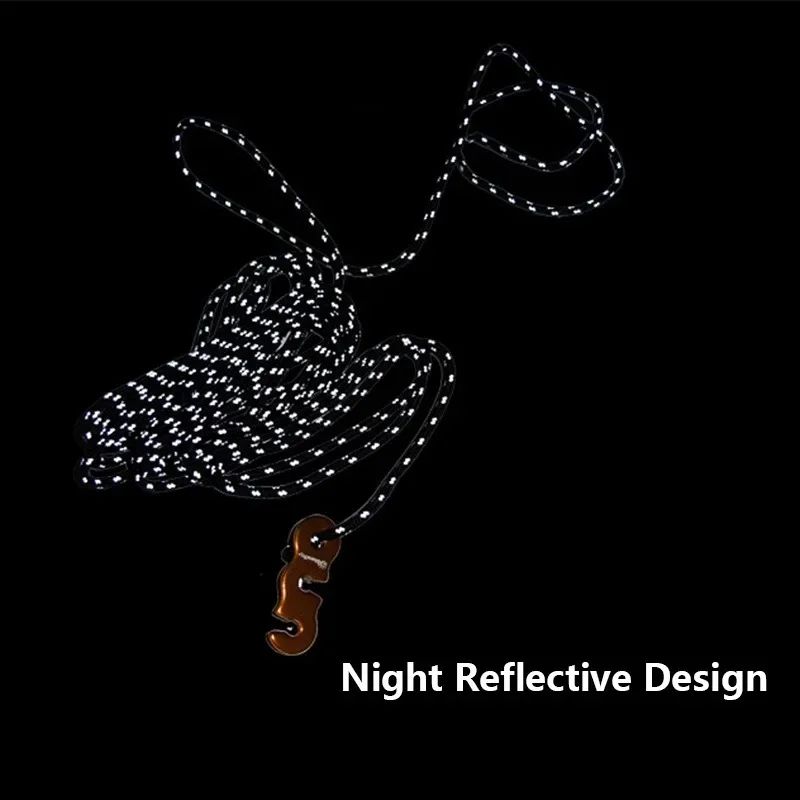 Reflective Guy Line Ropes 4Pack Reinforced Windproof Tent Ropes With Adjustable Buckles For Tent C 8