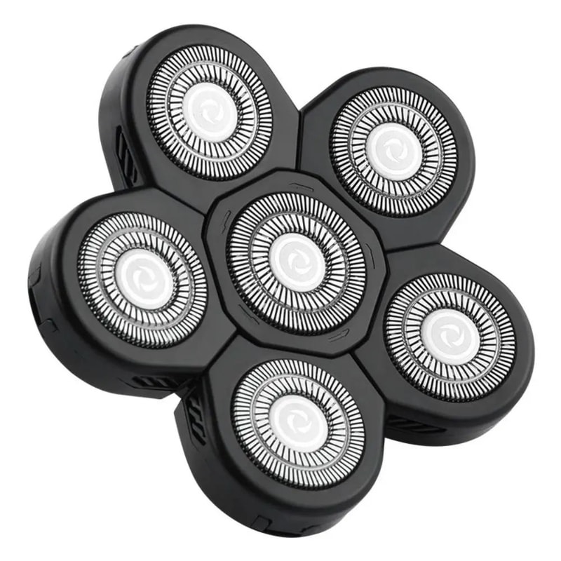 Washable MultiBlade Rotary Shaver Replacement Head SmoothGlide Waterproof Spare For Mens Electric 2