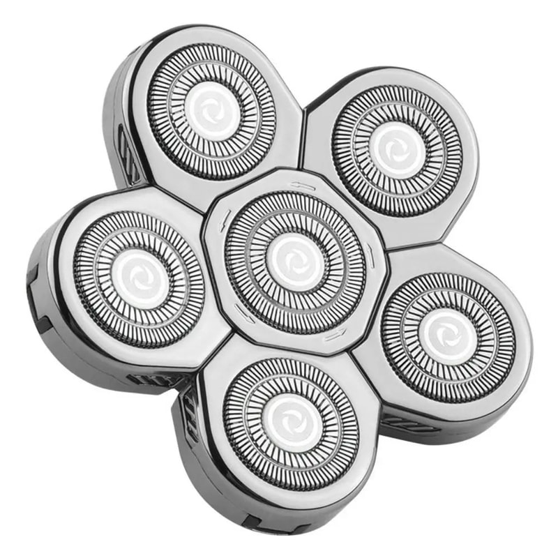 Washable MultiBlade Rotary Shaver Replacement Head SmoothGlide Waterproof Spare For Mens Electric 7