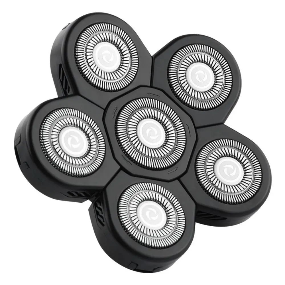 Washable MultiBlade Rotary Shaver Replacement Head SmoothGlide Waterproof Spare For Mens Electric 8