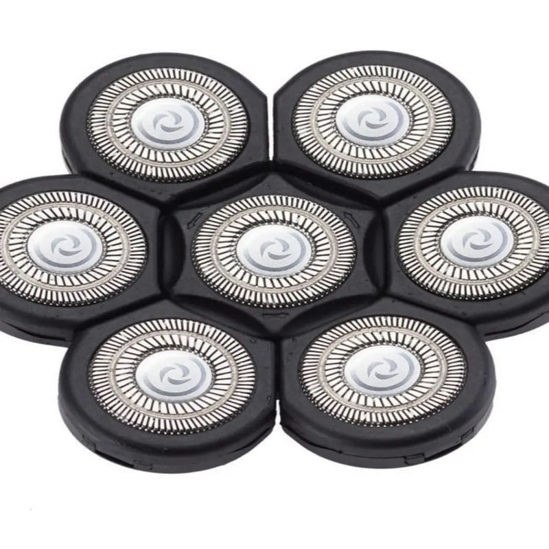 Washable MultiBlade Rotary Shaver Replacement Head SmoothGlide Waterproof Spare For Mens Electric 9