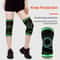 Compression Knee Sleeve Brace Breathable Knit Sports Knee Pad For Warmth Everyday Support 2
