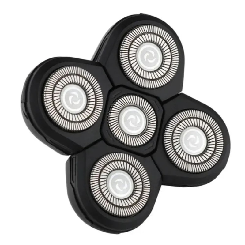 Washable MultiBlade Rotary Shaver Replacement Head For Men Smooth Fast SkinHugging Fit 0