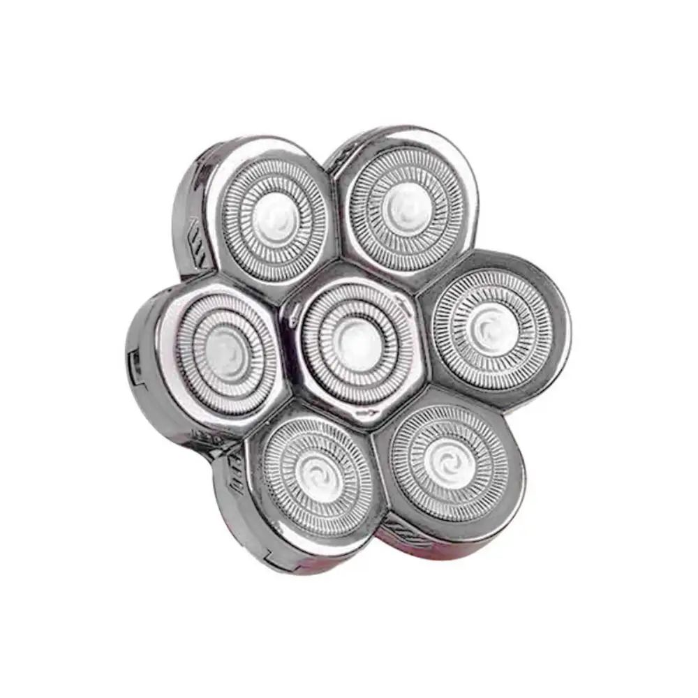 Washable MultiBlade Rotary Shaver Replacement Head For Men Smooth Fast SkinHugging Fit 5