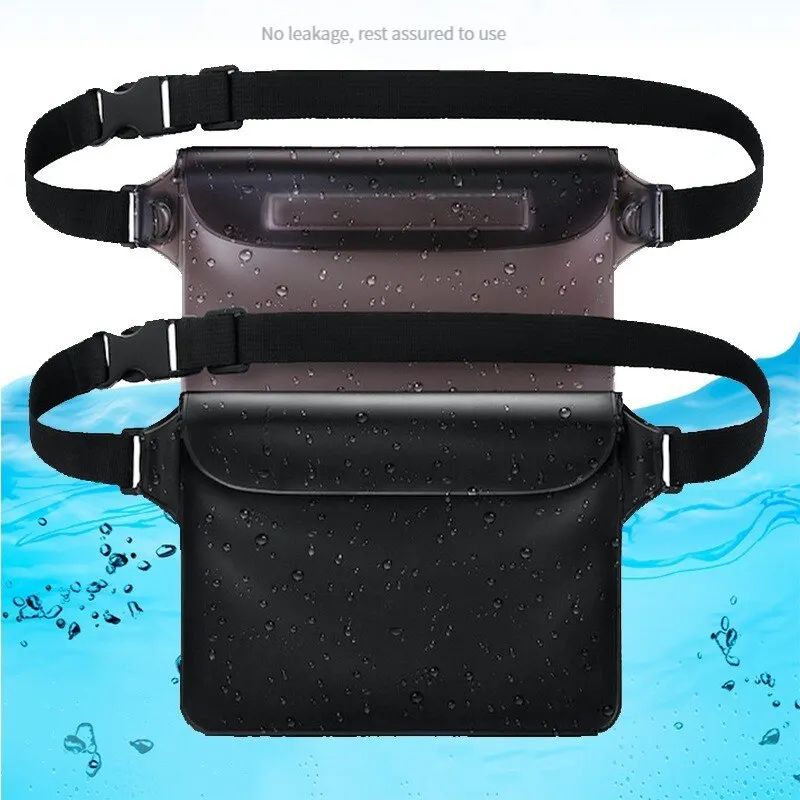 IPX8 Waterproof Phone Pouch Waist Pack Underwater Dry Bag For Swimming Beach Water Sports 0