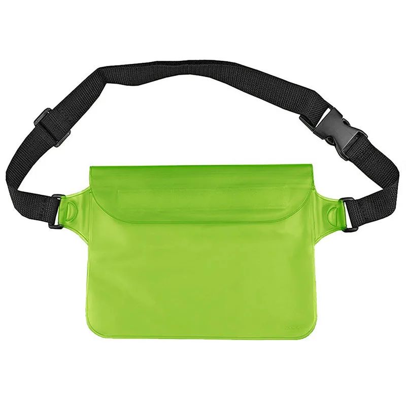 IPX8 Waterproof Phone Pouch Waist Pack Underwater Dry Bag For Swimming Beach Water Sports 8