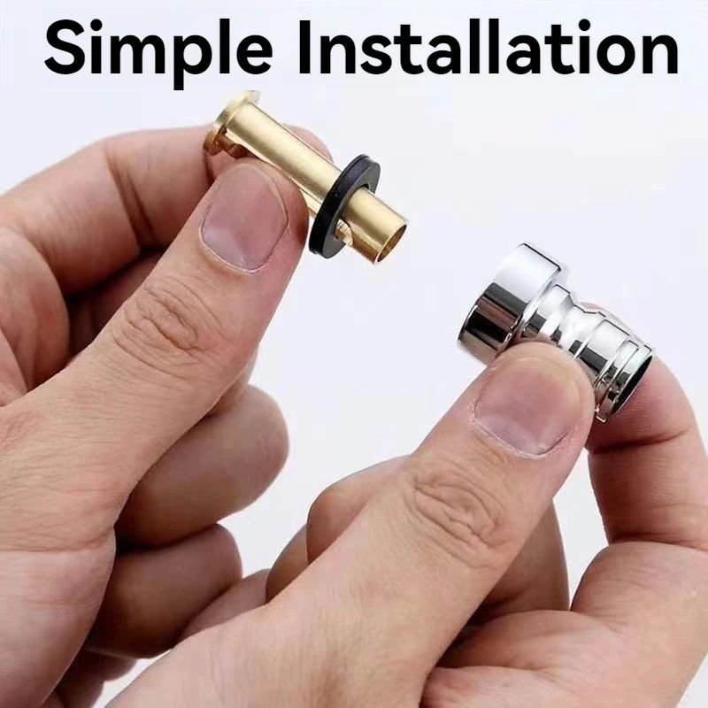 Automatic Water Stop Nozzle Washing Machine Faucet Adapter AntiFall Quick Disconnect Leak Guard 3