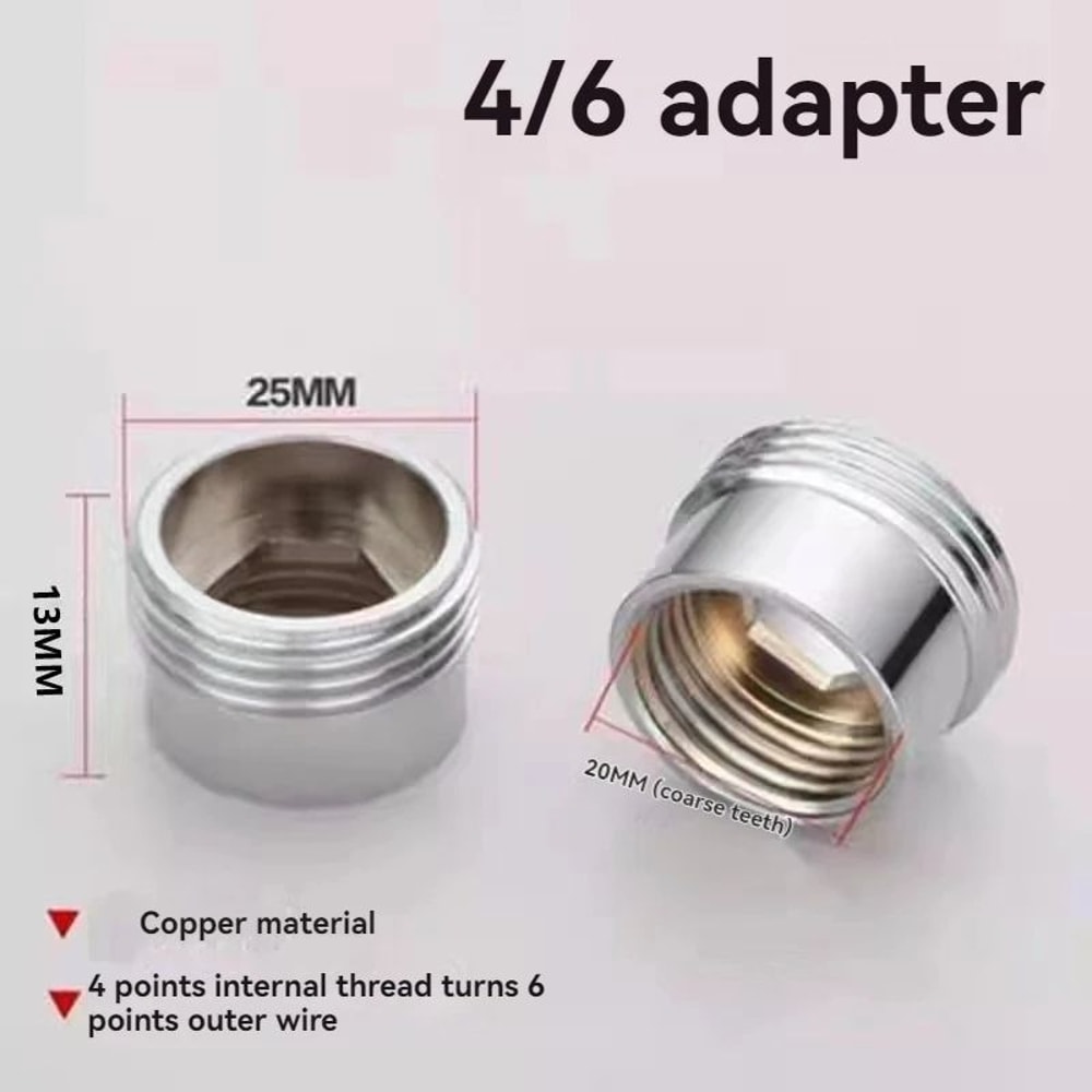 Automatic Water Stop Nozzle Washing Machine Faucet Adapter AntiFall Quick Disconnect Leak Guard 7