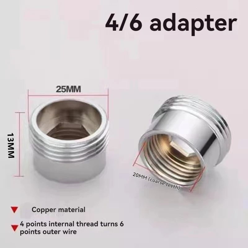 Automatic Water Stop Nozzle Washing Machine Faucet Adapter AntiFall Quick Disconnect Leak Guard 7