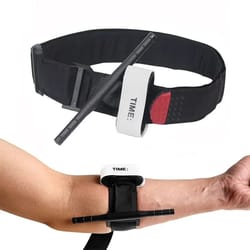 tactical combat tourniquet for rapid bleeding control – one-handed emergency tourniquet with windlass strap & marker pen